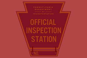 Picture of the Pennsylvania State Inspection Seal