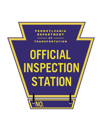 Picture of the Pennsylvania state inspection seal